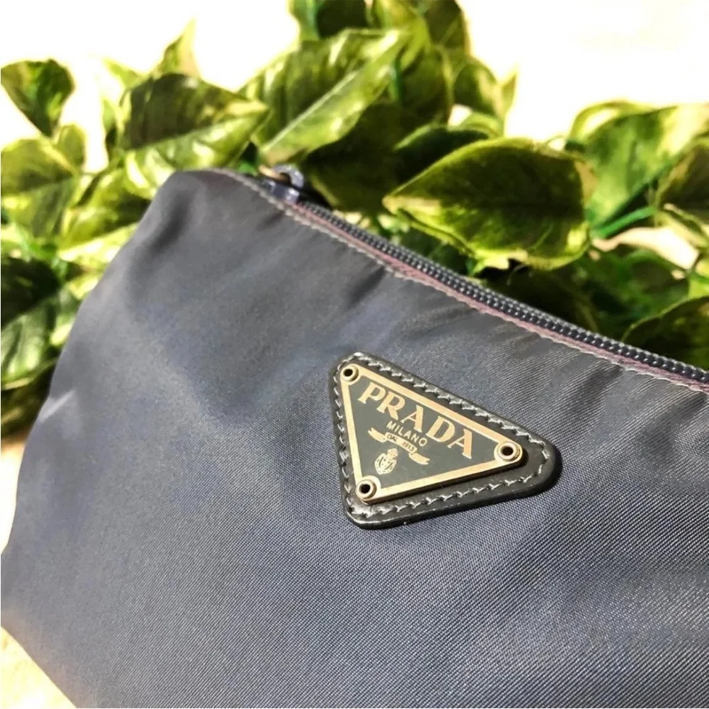 Prada Blue Cosmetic Bag - Picture 3 of 13